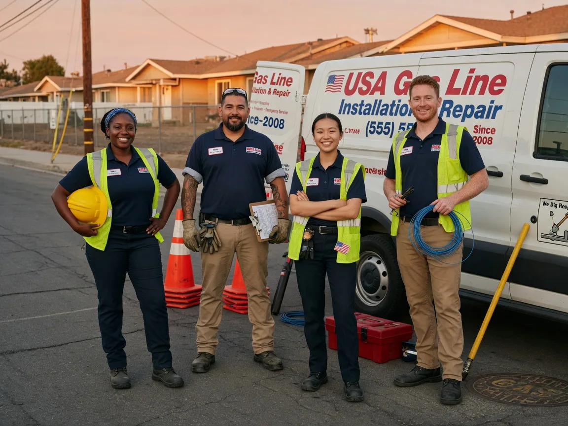 Gas Line Installation company in Nescopeck, PA